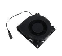 Ventilatore, Turbo Blower 12V Ventilatore Ventilatore Centrifugo Portatile 5.5x2.1mm Femmina Doppio Cuscinetto a Sfera 2600RPM Griglia Cottura a bassa rumorosità