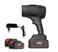 Ventilatore turbo, ventilatore elettrico a mano regolabile, per cortile, terrazza, neve, giardino, industria, esterno, autunno, inverno, garage