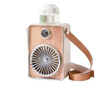 Ventilatore Umidificatore Spray Portatile con Ricarica USB e Funzione Luce Nottu [EEK: A+]