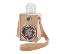 Ventilatore Umidificatore Spray Portatile con Ricarica USB e Funzione Luce Nottu [EEK: A+]