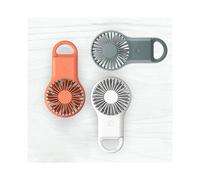 Ventilatore un Manico Moschettone Alimentato un Batteria Ventilatore USB Ventilatore Portatile Adatto per Viaggi nel Campeggio Casa Verde