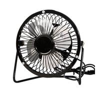 Ventilatore USB Mini 14.5 15cm Nero Leggero Motorizzato Desktop Estate
