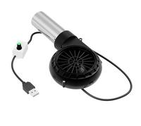 Ventilatore USB per barbecue portatile 5 V 2 A 2650R regolabile per gli appassionati di barbecue all'aperto e campeggio cucina barbecue portatile