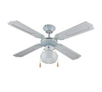 Ventilatore Vinco Da Soffitto 70912 Lampadario Con Luci 4 Pale 55W 3 Velocità