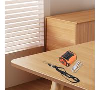Ventilatore Vita Raffreddamento Efficiente con Torcia Integrata per Viaggi Campe [EEK: A+]