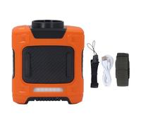 Ventilatore Vita, Ventilatore Portatile Personale 3 velocità 15500 Giri/min Forte Flusso d'Aria, 26 Ore di Lavoro, Batteria Ricaricabile 10000 mAh, Ventola di