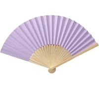 Ventilatori a mano viola per le donne ventagli pieghevoli in tessuto fai da te fatti a mano per ballare puntelli fotografici decorazione da parete accessori da sposa
