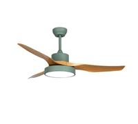 Ventilatori a soffitto semplici con luci Ventilatore a soffitto con Telecomando aggiuntivo Lampadario a LED Interno con 3 Lame per Camera da Letto Soggiorno