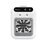 Ventilatori a torre, per aria condizionata, senza tubo di scarico, umidificatore USB a 2 velocità, nebulizzatore per scrivania, ventilatore portatile per viaggi, campeggio, casa, auto