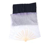 Ventilatori allungati di danza del ventre da 1,8 m Ventilatori di bambù di seta