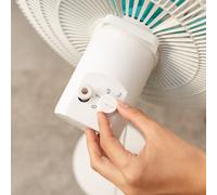 Cecotec - Ventilatore a pianta, da tavolo e da parete, EnergySilence 550 3in1. 60 W, multiposizione con 3 altezze, diametro 16", oscillazione automatica 80º, 3 velocità, facile utilizzo