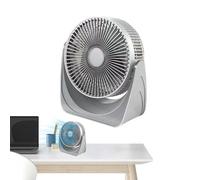 Ventilatori da scrivania compatti - Ventilatore silenzioso di circolazione 'aria per tavolo - Ventilatore circolatore d'aria fresco per viaggio, ufficio, camera da letto e uso interno/esterno