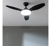 Ventilatori da soffitto con luce EnergySilence 4800 Light Black