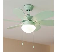 Ventilatori da soffitto con luce EnergySilence Aero 3600 Vision Full Mint