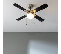 Ventilatori da soffitto con luce EnergySilence Aero 450 GoldBlack