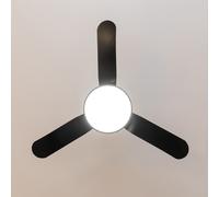 Ventilatori da soffitto con luce EnergySilence Aero 5200 Light Black