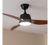Ventilatori da soffitto con luce EnergySilence Aero 5250 BlackWood