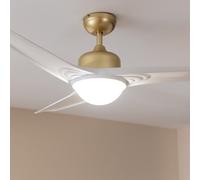 Ventilatori da soffitto con luce EnergySilence Aero 560 GoldWhite
