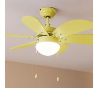 Ventilatori da soffitto con luce EnergySilence Aero v3600 Vision Full Yellow