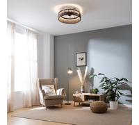 Ventilatore da soffitto Cecotec EnergySilence Lampaero 600 Black Design LED 6 velocità nero