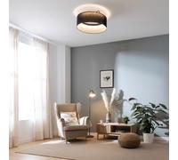 Ventilatori da soffitto con luce EnergySilence LampAero 650 Black Design