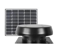 Ventilatori da tetto, Ventilatore da tetto autoalimentato a energia solare, turbola, 40 W, Eco Vent Tools, silenzioso, for soffitta, estrattore di calore, estrattore di aria calda