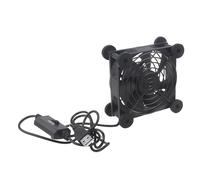 Ventilatori del router del PC alimentati USB 5V Ventola di raffreddamento silenziosa ad alto flusso d'aria per il caso del computer ampiamente applicazione ventola di raffreddamento griglia metallica
