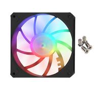 Ventilatori informatici | Ventola di raffreddamento | Radiatori RGB Silent Slim CPU per ambienti di lavoro domestici Gioco PC Build, Strumento di ottimizzazione del flusso d'aria