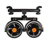 Ventilatori Per Seggiolini Auto | Ventilatore Elettrico Di Circolazione D'aria - Rinfrescante Doppia Testa 12 V24 V Per Animali Domestici Automobile Veicolo Caldo Camion Viaggio Su Strada