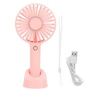 Ventilatori portatili o da tavolo, un'ottima idea regalo per l'estate, mini ventilatore portatile ricaricabile a 3 velocità con supporto per