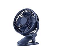 Ventilatori portatili, Ventilatore clip-on USB ultra silenzioso Mini ventilatore portatile muto Ventilatore a clip portatile girevole a 720 gradi Vento forte Ventola di raffreddamento da tavolo Dispos