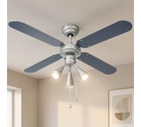 Ventilatorlampe Interruttore Ventilatore da Soffitto LED Vor-Rücklauf Pale [EEK: Nicht bewertet]