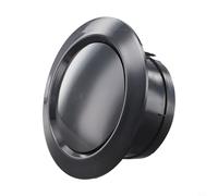 Ventilazione rotonda da soffitto, in ABS, regolabile, per ventilazione, soffitto, parete, diffusore d'aria, copertura per casa e soggiorno (125 mm)
