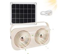 Ventilazioni Di Ventilazione Del Pollaio, Ventilatore Esterno Con Punta Solare | 20 W Batteria Efficienza Energetica Efficienza Efficienza Efficienza Efficienza Efficienza Efficienza Efficienza Per Ga