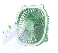 Ventio Da Scrivania Silenziosa - Circulatore 'aria Portatile Leggero Con Luce Notturna Morbida, Soffiatore Di Raffreddamento A Silenzio Whisper, Dispositivo Comparatore Di Brezza Da Tavolo | Per S