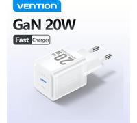 Vention 20W GaN Caricatore PD Veloce USB Tipo C Caricatore USB C PD3.0 QC3.0 Ricarica rapida per iPhone 15 14 13 12 Caricatore per telefono cellulare