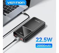 Vention 22.5W Power Bank Carica rapida 20000mAh PowerBank portatile per iPhone 15 Pro Max Xiaomi 10000mAh Caricabatteria portatile