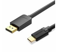 VENTION Adattatore USB-C a DisplayPort CGYBF Nero 1 m