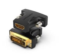 Adattatore HDMI Adattatore DVI (24+1) maschio - colore nero NEW