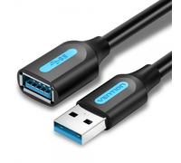 VENTION Prolunga USB 3.0 Cavo Di Prolunga USB A 1,5 Metri Cavo USB Maschio A Femmina 5 Gbps per Trasferimento Dati Compatibile con Tastiera, Mouse,Stampante, Fotocamera