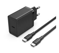 Vention Cargador de Pared USB-C 25W - Cable USB-C 1m - PD3.0 - Color Negro