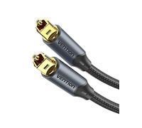 VENTION Cavo Audio Digitale Toslink S/PDIF Cavo Audio Ottico Per TV, Viedo e Home Cinema PS4 Xbox Soundbar ecc.(Nero 1m)