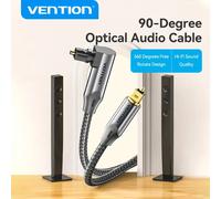 Vention Cavo audio ottico digitale Toslink SPDIF Cavo coassiale 1m 2m per amplificatori Blu-ray Xbox 360 PS4 Soundbar Cavo in fibra