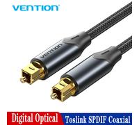 Vention cavo Audio ottico digitale Toslink SPDIF cavo coassiale 1m 2m per amplificatori blu-ray Xbox 360 PS5/4 cavo in fibra Soundbar