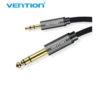 Vention Cavo Aux adattatore da maschio a maschio da 3,5 mm a 6,35 mm per amplificatore mixer placcato in oro Jack da 3,5 a jack da 6,5 3 m 5 m 10 m Aux Cabo