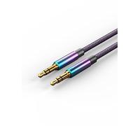 VENTION Cavo Aux da Jack 3,5 mm a Jack 3,5 mm Cavo Audio Stereo 0,5 m Cavo per Cuffie in Nylon Intrecciato per Auto, PC, Altoparlanti, Lettori MP3, Tablet, Telefoni Cellulari, Cuffie, Impianti Stereo