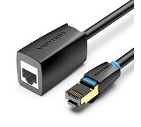 VENTION Cavo di prolunga Ethernet Cat8 RJ45 maschio a femmina 10 Gigabit cavo di rete schermato connettore di rete ponticello di rete è adatto per interruttori, modem, patch panel, router, PC, 1,5 m