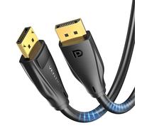 VENTION Cavo Displayport 8K 1.4 8K 60Hz 4K 240Hz, cavo DP 32.4Gbps, compatibile con HDR, FreeSync, G-Sync, DSC 1.2, HDCP 2.2 per PC, HDTV, monitor, scheda grafica (3 m)