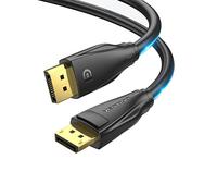 VENTION Cavo Displayport 8K 1.4 8K 60Hz 4K 240Hz, cavo DP 32.4Gbps, compatibile con HDR, FreeSync, G-Sync, DSC 1.2, HDCP 2.2 per PC, HDTV, monitor, scheda grafica (5 m)