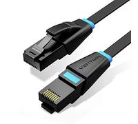 VENTION Cavo Ethernet, Cavo di Rete Piatto Patch Cat 6 LAN UTP RJ45 Supporto ad Alta Velocità 1000 Mbps per PS,PC, Modem, PS3/4, Router, Console di Gioco (2m)